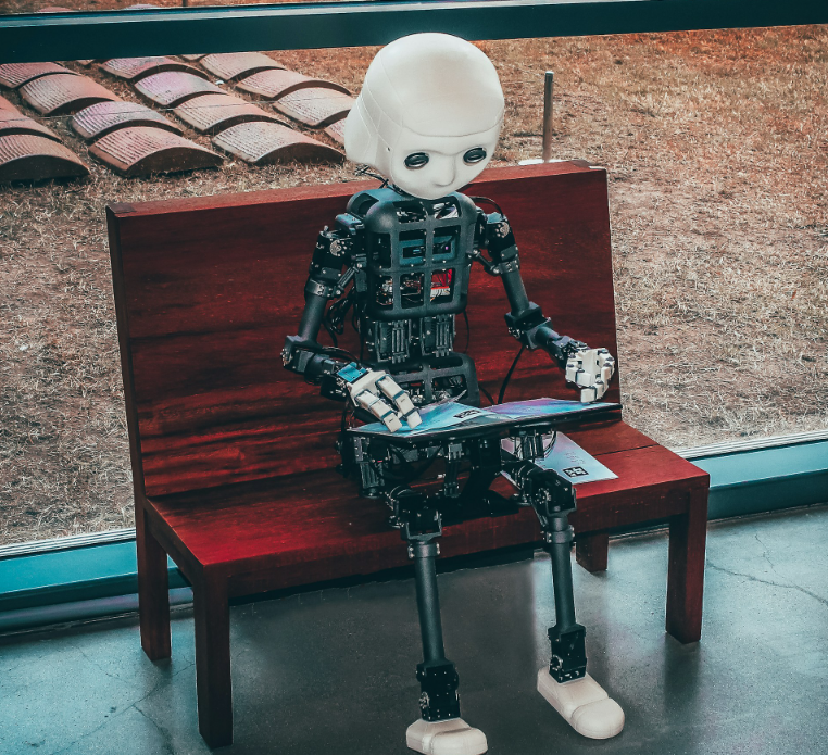 AI neural network and machine learning visualization